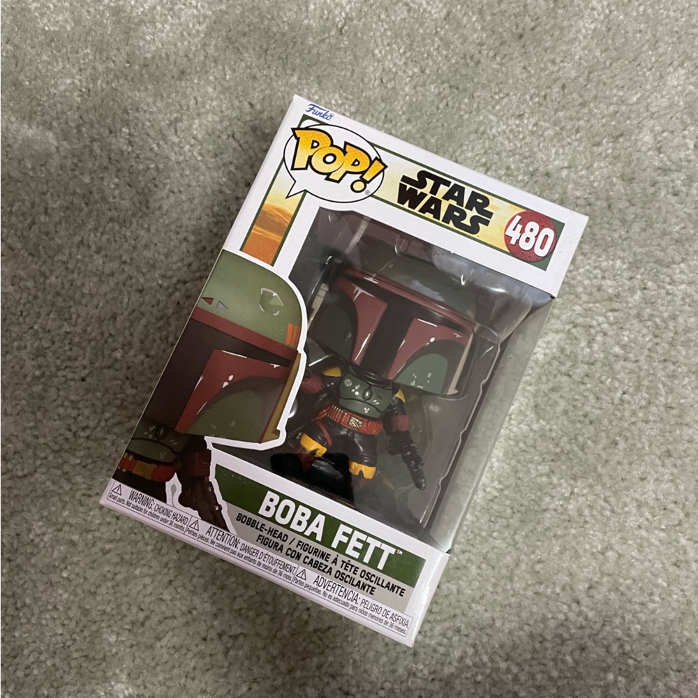 Star Wars Boba Fett Funko Pop #480 From The Book of Boba Fett